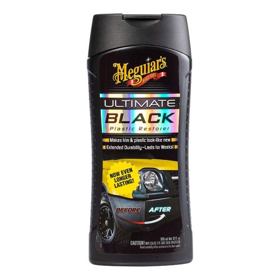 Meguiars Ultimate Black, Flacon 354 ml.-Dressing auto pentru plastic
