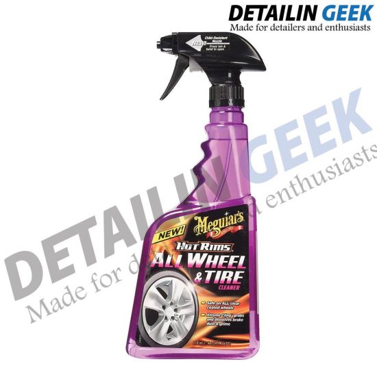 Meguiars Hot Rims All Wheel Cleaner,710ml- SOLUTIE CURATAT JANTE SI ANVELOPE, 710 ML