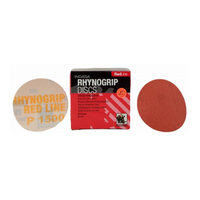 INDASA Abrasive disc without holes, 75mm, P1500- Disc abraziv fara gauri Rhynogrip RedLine , 75mm, P1500