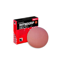 INDASA Abrasive disc without holes,75mm, P180- Disc abraziv fara gauri Rhynogrip RedLine , 75mm, P180