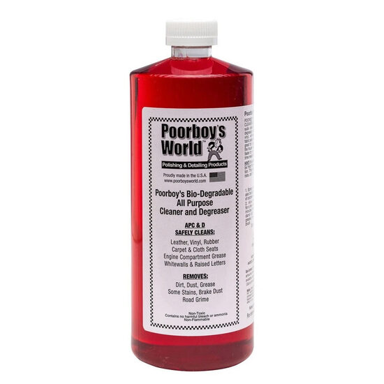 POORBOY`S WORLD Bio-Degradable All Purpose Cleaner & Degreaser 946ml - Solutie de curatare generala pentru interior si exterior