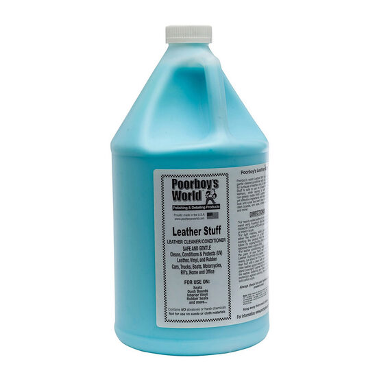 POORBOY'S WORLD Leather Stuff 3784 ml - Solutie de hidratare si protectie pentru piele