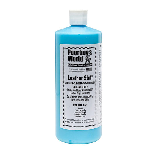 POORBOY'S WORLD Leather Stuff 946ml - Solutie de hidratare si protectie pentru piele