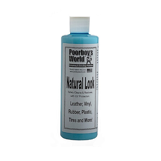 POORBOY'S WORLD Natural Look Dressing 473ml - Dressing cu aspect mat pentru plastice si vinilin