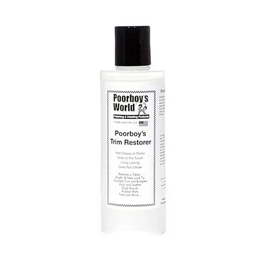 POORBOY'S WORLD Trim Restorer - Tester 118ml - Solutie de restaurare si protectie pentru plastice