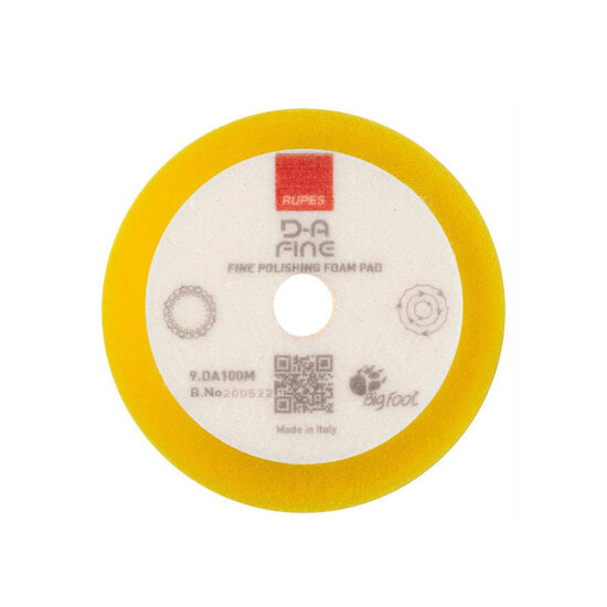 RUPES Fine Pad-BURETE MEDIU DE POLISARE (GALBEN) 80/100MM