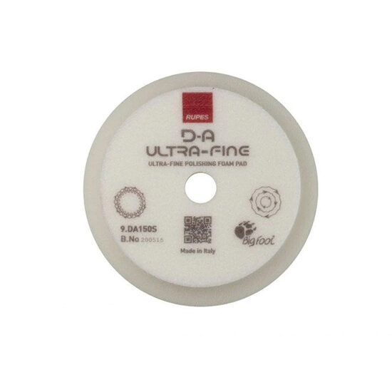 RUPES UltraFine Foam Pad-BURETE POLISARE DA ULTRAFINE (ALB) 130/150MM