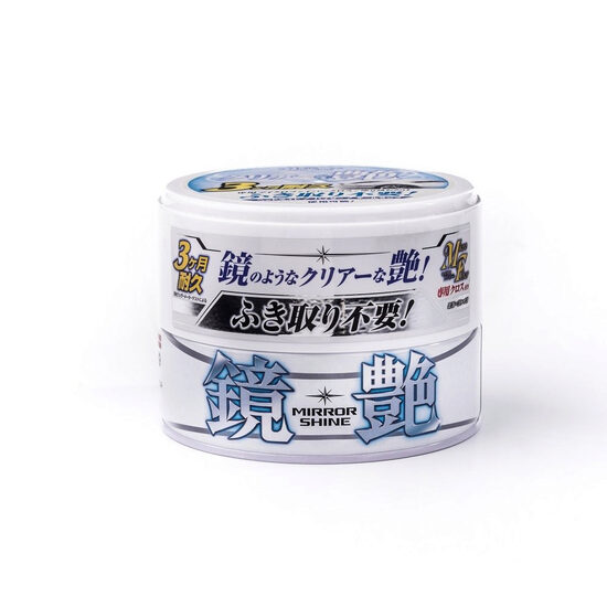 SOFT99 MIRROR SHINE WAX 200G - WHITE