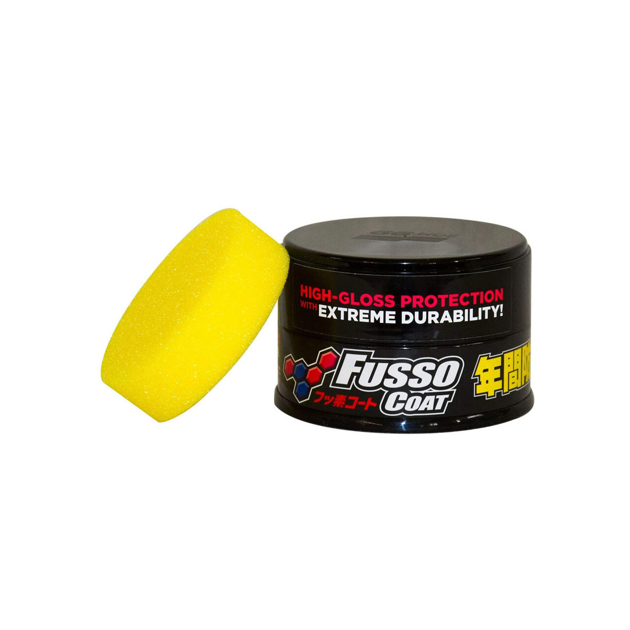 SOFT99-10332 SOFT99 FUSSO COAT 12M WAX 200g - BLACK - Geek