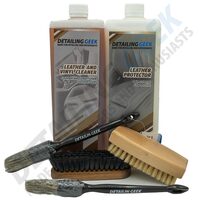Detailing Geek Kit Leather Essentials - Miros de Piele