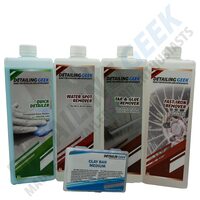 KIT Detailing Geek Decontaminare - Solutile esentiale pentru decontaminare completa