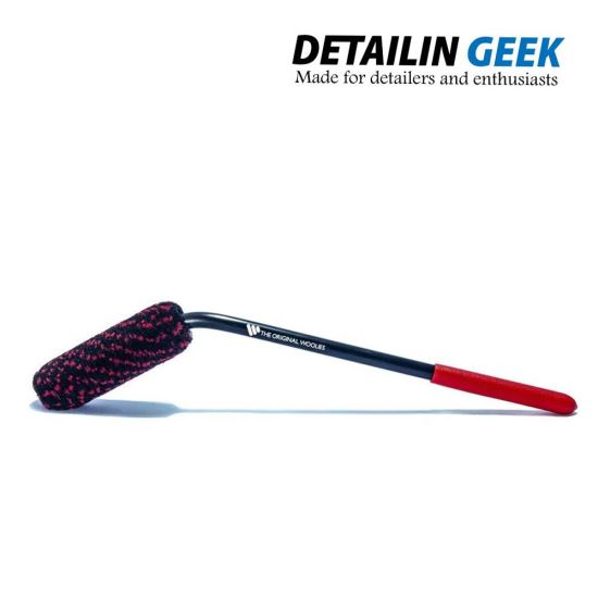 Braun Automotive Wheel Woolies® Caliper Spoke Brush 18" Red grip - Perie mare speciala pentru curatare in spatele spitelor